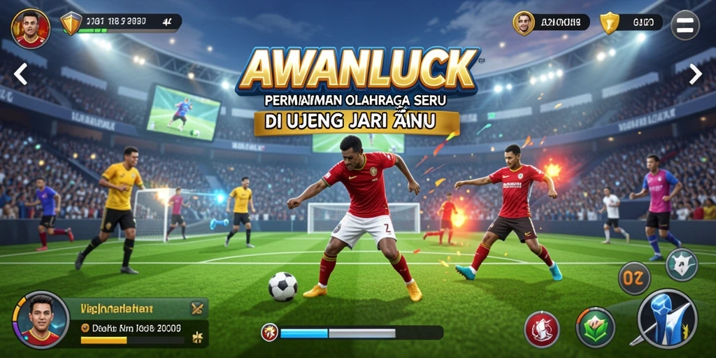 Gameplay olahraga menarik di AWANLUCK yang penuh semangat.