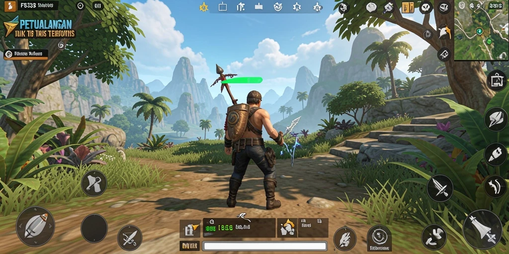 Gameplay FB333 yang memukau di dunia terbuka.