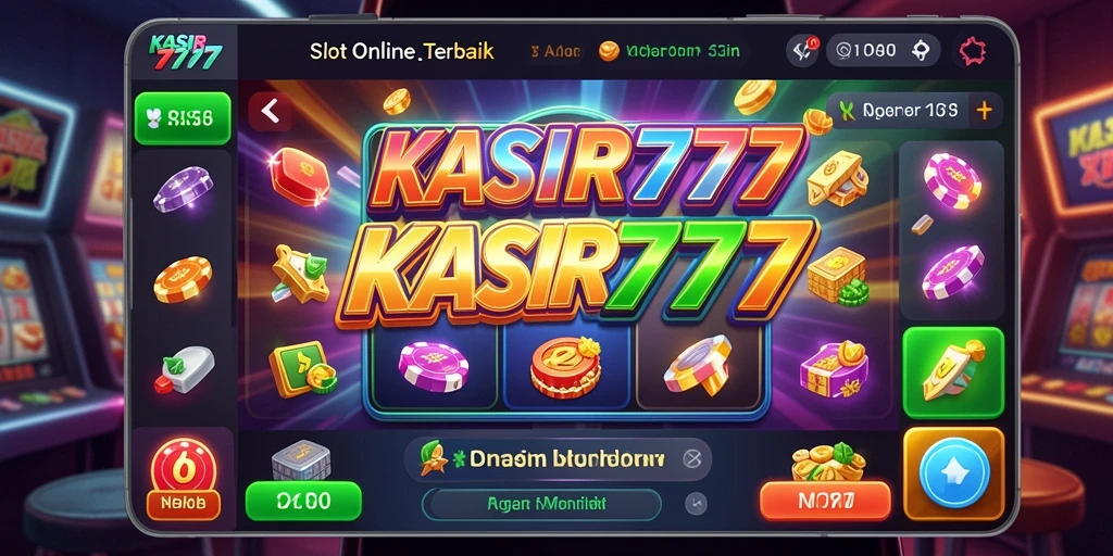 Screenshot gameplay Slot KASIR777 yang menarik dan penuh warna.