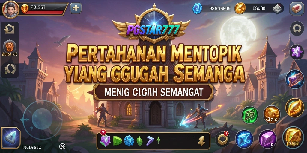 Tampilan menarik gameplay Tower Defense di PGSTAR777.