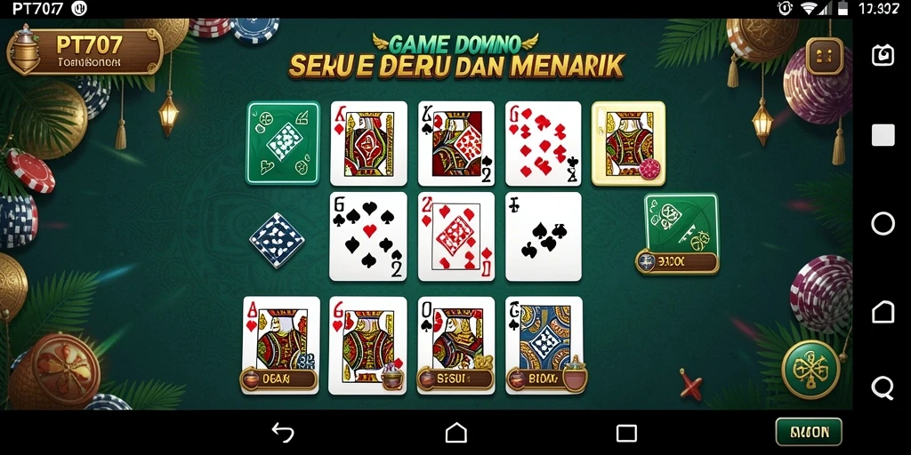 Tampilan gameplay PT707 yang seru dan mengasyikkan.