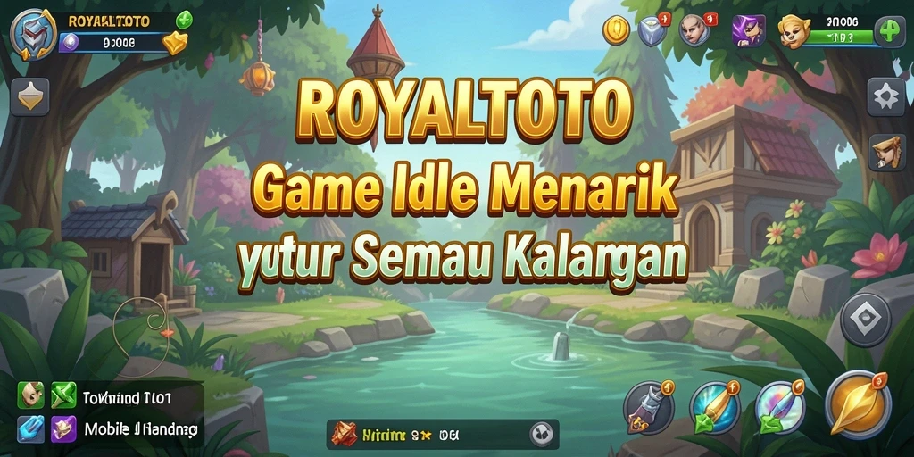Tampilan gameplay Idle yang menarik di ROYALTOTO.