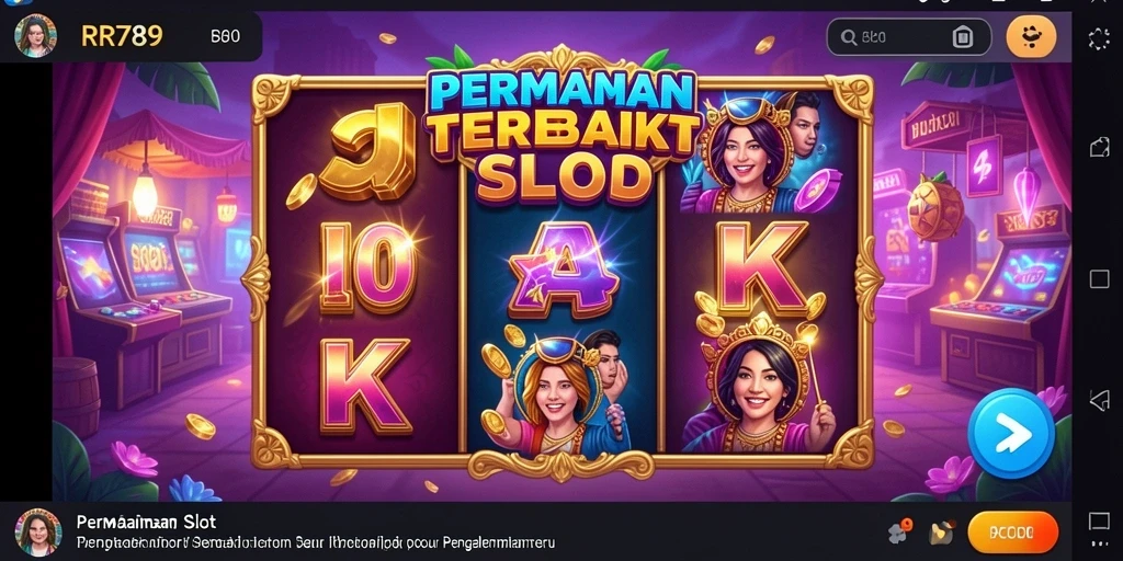 Tampilan gameplay Slot yang mengasyikkan di RR789.