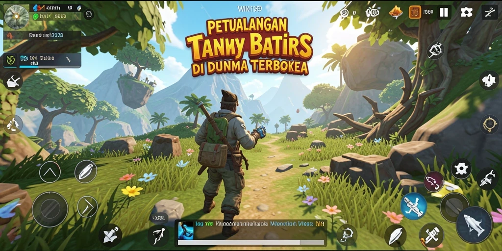 Penampilan menakjubkan dari gameplay dunia terbuka di WIN199.