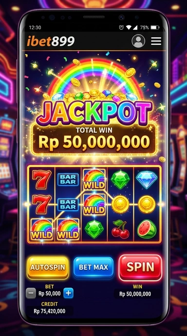 Tampilan utama aplikasi ibet899 dengan berbagai fitur menarik.